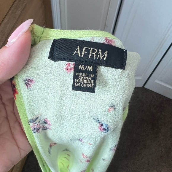 AFRM neon midi dress size M - Picture 5 of 5